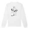  Sweat-shirt unisexe a col rond BIO Vignette