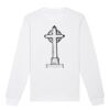  Sweat-shirt unisexe a col rond BIO Vignette