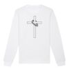  Sweat-shirt unisexe a col rond BIO Vignette