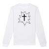  Sweat-shirt unisexe a col rond BIO Vignette