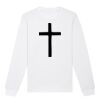  Sweat-shirt unisexe a col rond BIO Vignette