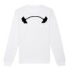  Sweat-shirt unisexe a col rond BIO Vignette