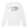  Sweat-shirt unisexe a col rond BIO Vignette