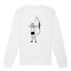  Sweat-shirt unisexe a col rond BIO Vignette