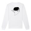  Sweat-shirt unisexe a col rond BIO Vignette