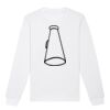  Sweat-shirt unisexe a col rond BIO Vignette