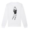  Sweat-shirt unisexe a col rond BIO Vignette
