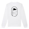  Sweat-shirt unisexe a col rond BIO Vignette