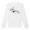  Sweat-shirt unisexe a col rond BIO Vignette