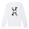  Sweat-shirt unisexe a col rond BIO Vignette
