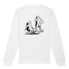  Sweat-shirt unisexe a col rond BIO Vignette