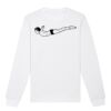 Sweat-shirt unisexe a col rond BIO Vignette