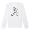  Sweat-shirt unisexe a col rond BIO Vignette