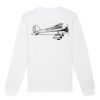  Sweat-shirt unisexe a col rond BIO Vignette
