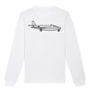  Sweat-shirt unisexe a col rond BIO Vignette