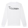  Sweat-shirt unisexe a col rond BIO Vignette
