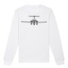  Sweat-shirt unisexe a col rond BIO Vignette