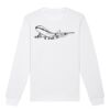  Sweat-shirt unisexe a col rond BIO Vignette
