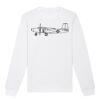  Sweat-shirt unisexe a col rond BIO Vignette