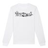  Sweat-shirt unisexe a col rond BIO Vignette