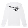  Sweat-shirt unisexe a col rond BIO Vignette