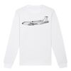  Sweat-shirt unisexe a col rond BIO Vignette