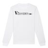  Sweat-shirt unisexe a col rond BIO Vignette
