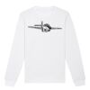  Sweat-shirt unisexe a col rond BIO Vignette