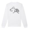  Sweat-shirt unisexe a col rond BIO Vignette
