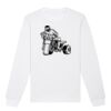  Sweat-shirt unisexe a col rond BIO Vignette