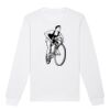  Sweat-shirt unisexe a col rond BIO Vignette
