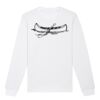  Sweat-shirt unisexe a col rond BIO Vignette