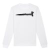  Sweat-shirt unisexe a col rond BIO Vignette