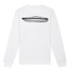  Sweat-shirt unisexe a col rond BIO Vignette