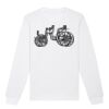  Sweat-shirt unisexe a col rond BIO Vignette