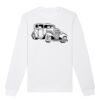  Sweat-shirt unisexe a col rond BIO Vignette