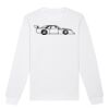  Sweat-shirt unisexe a col rond BIO Vignette