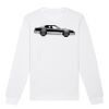  Sweat-shirt unisexe a col rond BIO Vignette