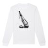  Sweat-shirt unisexe a col rond BIO Vignette