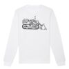  Sweat-shirt unisexe a col rond BIO Vignette