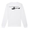  Sweat-shirt unisexe a col rond BIO Vignette