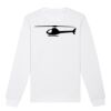  Sweat-shirt unisexe a col rond BIO Vignette