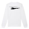  Sweat-shirt unisexe a col rond BIO Vignette
