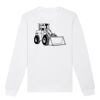  Sweat-shirt unisexe a col rond BIO Vignette