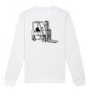  Sweat-shirt unisexe a col rond BIO Vignette