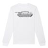  Sweat-shirt unisexe a col rond BIO Vignette