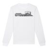  Sweat-shirt unisexe a col rond BIO Vignette