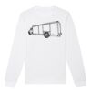  Sweat-shirt unisexe a col rond BIO Vignette