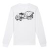  Sweat-shirt unisexe a col rond BIO Vignette
