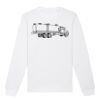  Sweat-shirt unisexe a col rond BIO Vignette